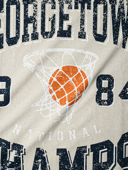 NCAA Basketball Champions Vintage Tee - Georgetown