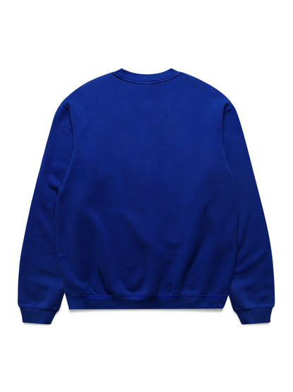 NCAA Puff Print Crew - Michigan - Bellweather Blue