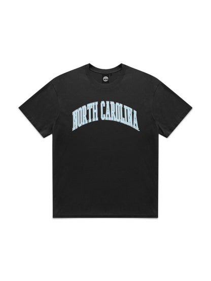 NCAA Wordmark Arch Tee - North Carolina - Solid Black