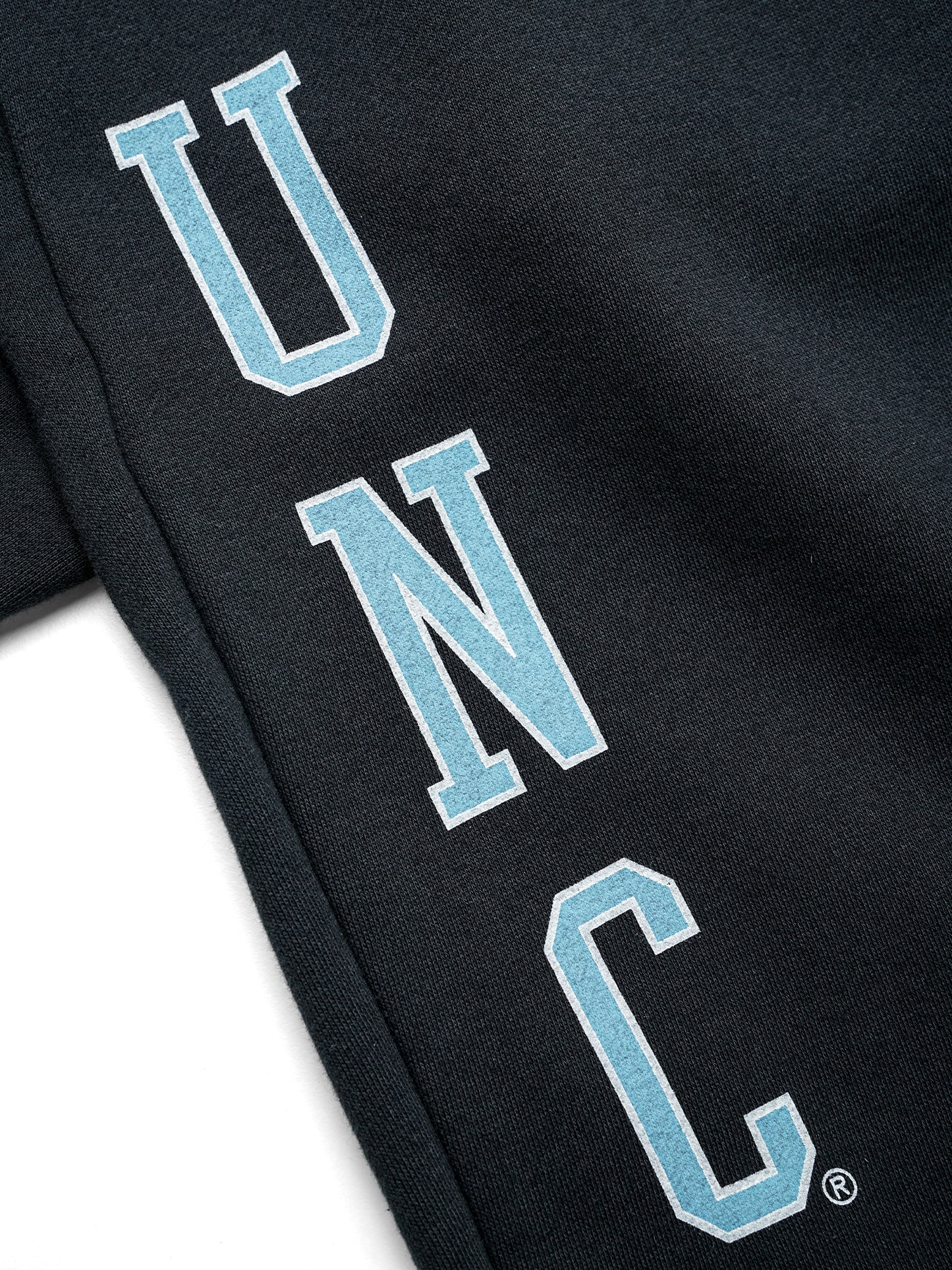 NCAA Vintage Text Trackpants - North Carolina - Vintage Black