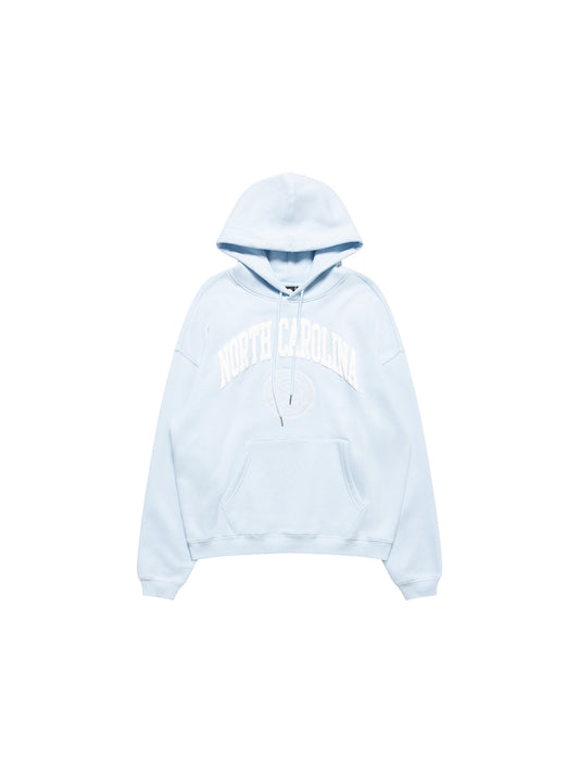 NCAA Womens North Carolina Arch Logo Hoodie - Carolina Blue