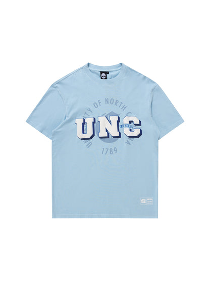 NCAA UNC 3D Watermark Tee - Carolina Blue