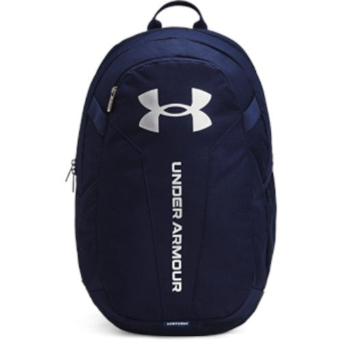 Under Armour Unisex Hustle Lite Backpack - Navy/Silver