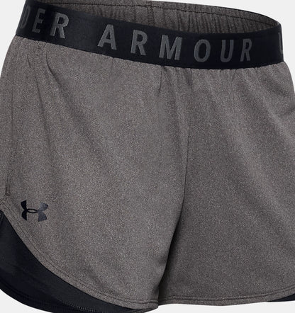 Under Armour Womens Play Up Short 3.0 - Carbon Heather/Black