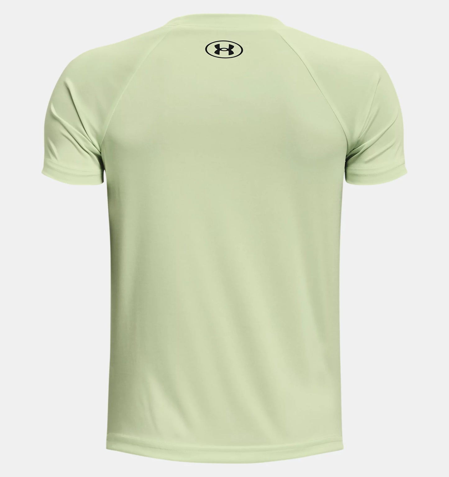 Under Armour Boys' Tech™ Split Logo Hybrid Short Sleeve - Phosphor Green