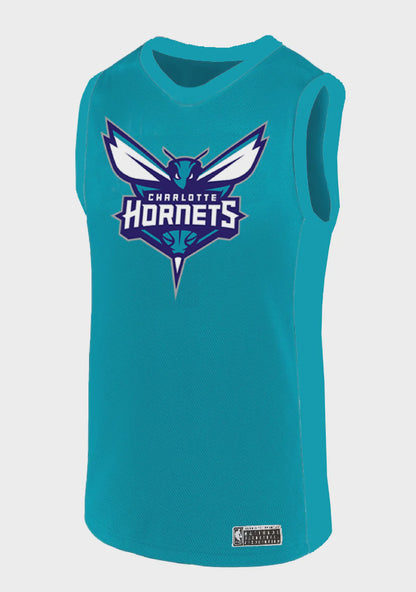 NBA Essentials Mens Hornets Name & Number Basketball Tank