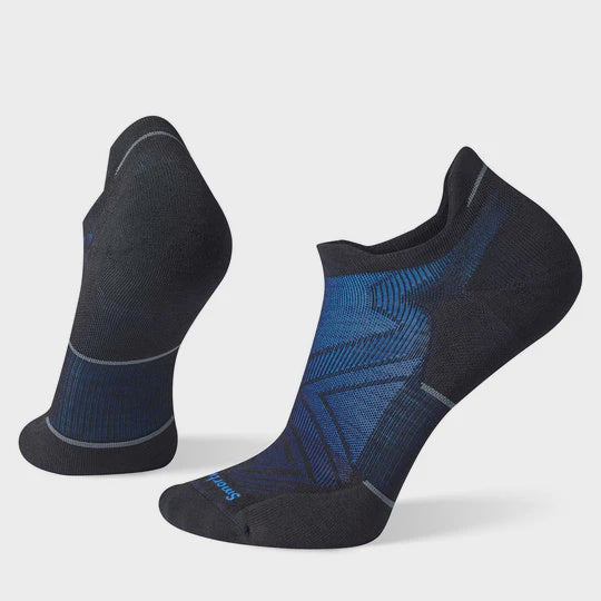 Smartwool Mens Run Targeted Cushion Low Ankle Socks - Black