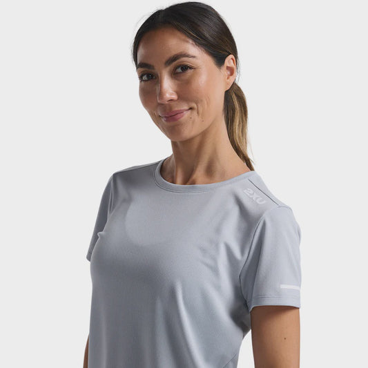 2XU Womens Aero Tee - Harbor Mist