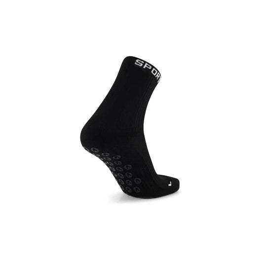 Vice Sport Grip Socks - Black Crew