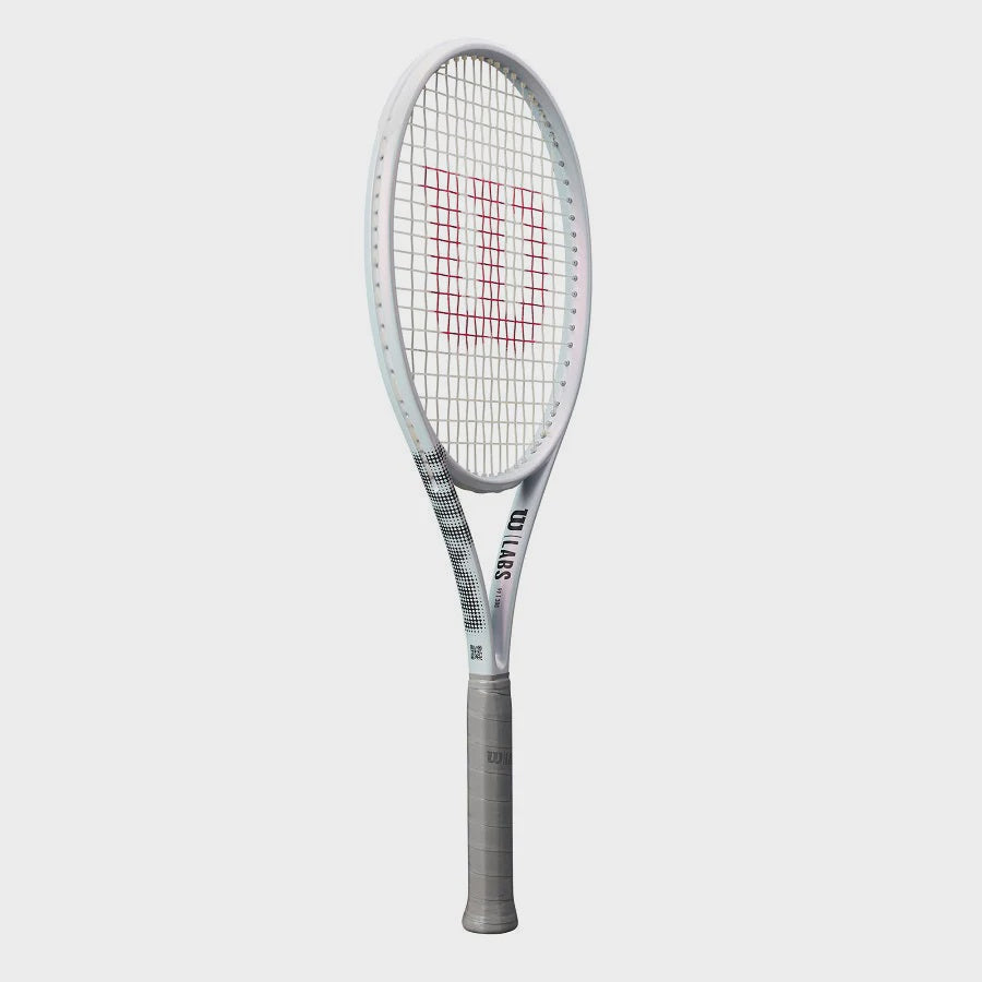 Wilson W Labs Project Shift 99/300 Unstrung Tennis Racket - Pearl White