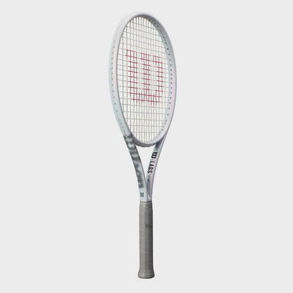 Wilson W Labs Project Shift 99/300 Unstrung Tennis Racket - Pearl White