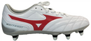 Mizuno Waitangi II CL SG Wide Football Boots - White/Radiant Red