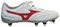 Mizuno Waitangi II CL SG Wide Football Boots - White/Radiant Red