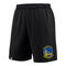 NBA Essentials Golden State Warriors Mens Team Mesh Shorts - Black