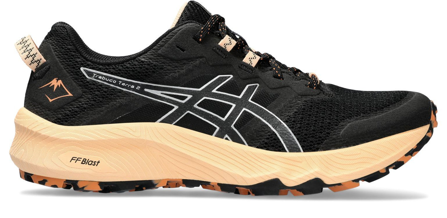 Asics Womens Trabuco Terra 2 - Black/Pure Silver