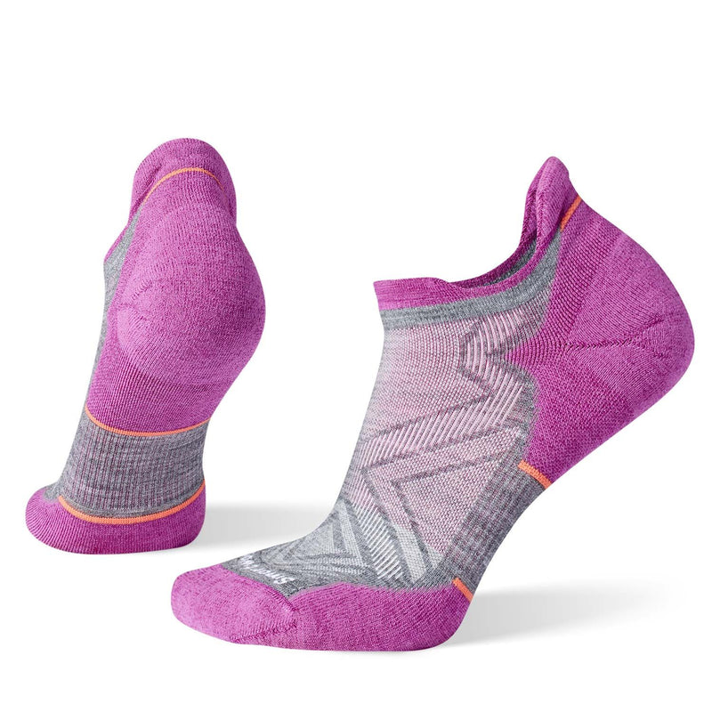 Smartwool Womens Run Targeted Cushion Low Ankle Socks - Medium Grey