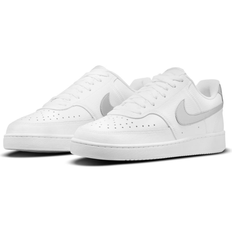 Nike Court Vision Low Women's Shoe - White/Silver