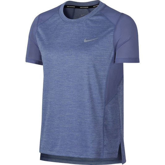 Nike Womens Dry Miler Running Top-Purple
