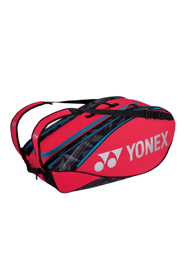 Yonex Pro Racket Bag - 9 Pce - Scarlet Red