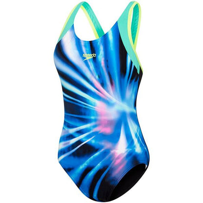 Speedo Womens D/DD Muscleback One Piece-Rays