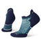 Smartwool Womens Run Targeted Cushion Low Ankle Socks - Twilight Blue