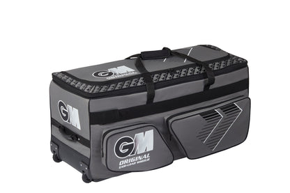 Gunn & Moore Original LE Wheelie Cricket Bag - Grey/Black