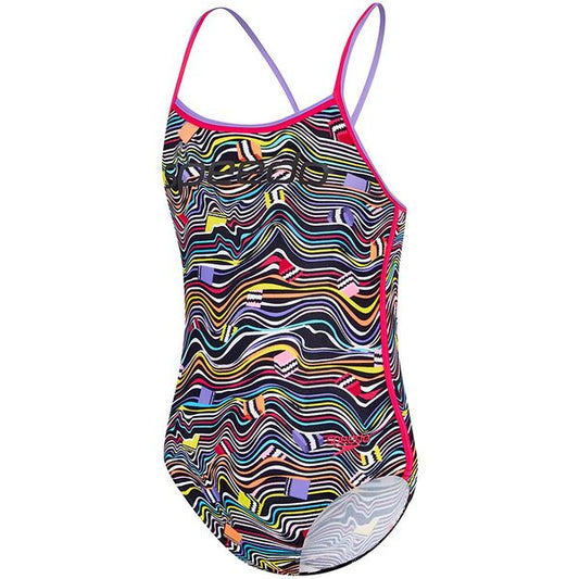 Speedo Girls Sierra All Sorts One Piece