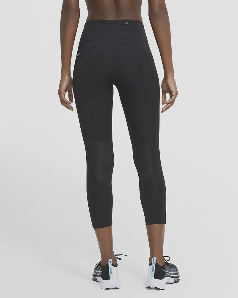 Nike Fast Womens' Mid-Rise Crop Running Leggings – Otago Sports Depot
