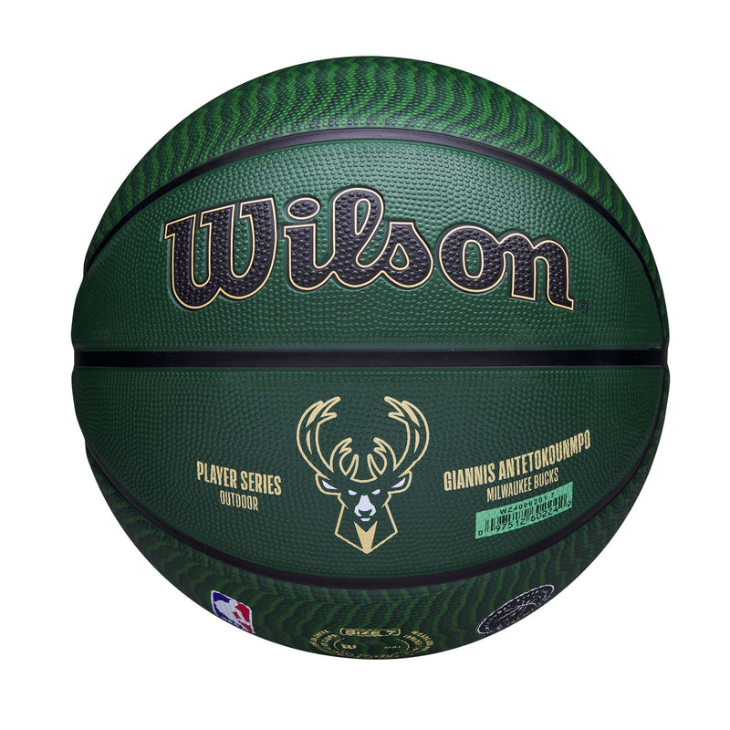 Wilson NBA Player Icon Outdoor Basketball - Giannis Antetokounmpo