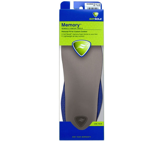 Sof-sole Memory Womens Comfort Insole
