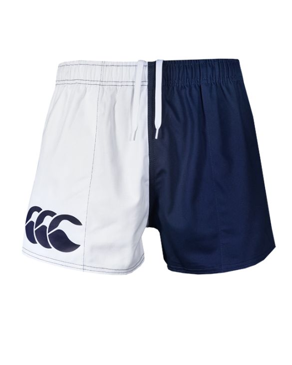 CCC Mens  Harlequin Rugby Shorts- Navy/White