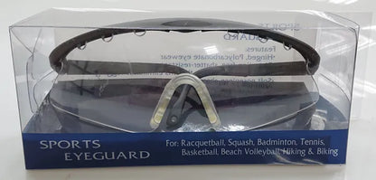 Sports Vented Eyeguard c/w Strap, Pouch & Anti Fog - Adult