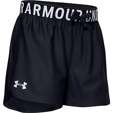 Under Armour Girls Play Up Short- Black