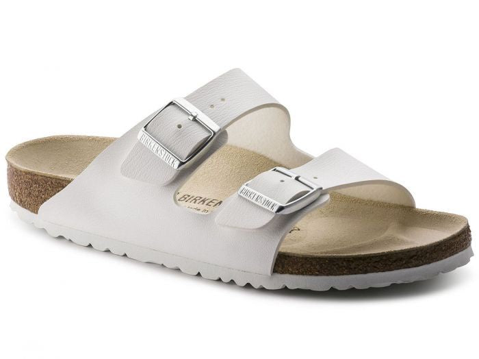 Birkenstock Arizona Birko Flor - White