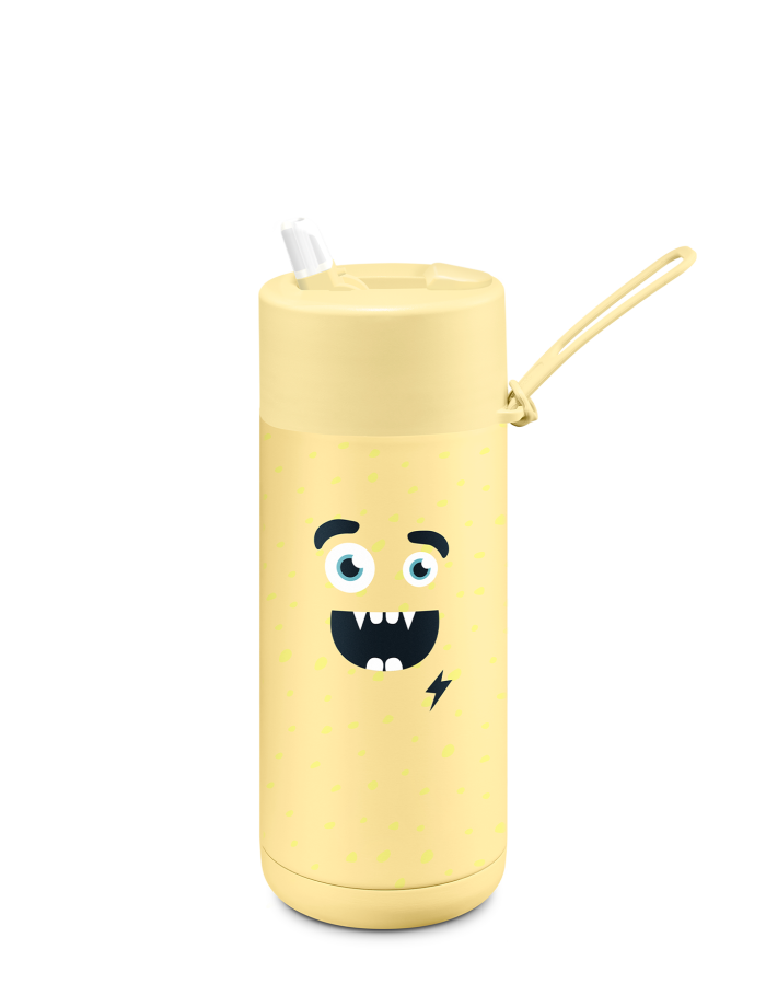 Frank Green Franksters Splash Ceramic Reusable Cup 16oz / 475ml - Buttermilk