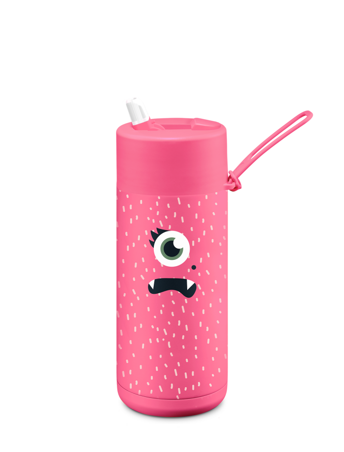 Frank Green Franksters Piper Ceramic Reusable Cup 16oz / 475ml - Neon Pink