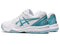 Asics Womens Gel Dedicate 7 (Hardcourt) Tennis Shoe - White/Smoke Blue