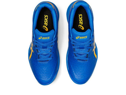 Asics Kids Field Speed GS Turf and Hockey Shoe - Electric Blue/Sunflower