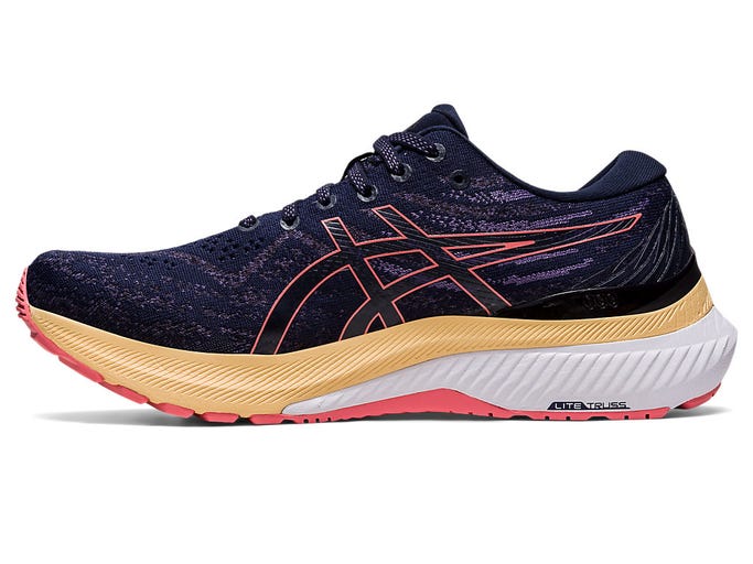 Asics Womens Gel Kayano 29 - Midnight/Papaya