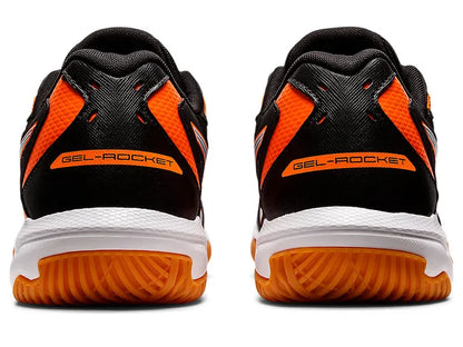 Asics Mens Gel Rocket 10 - Black/Shocking Orange