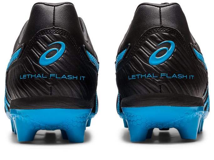 Asics Mens Lethal Flash IT 2 - Black/Island Blue