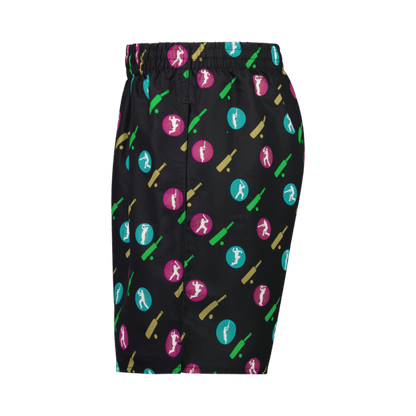 CCC MENS BLACKCAPS AOP 5" SHORT