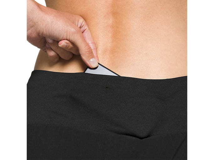 Asics Women's Road 2 in 1 5.5 Inch Shorts - Black