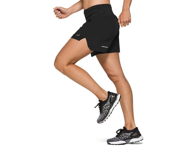 Asics Women's Road 5.5 Inch Shorts - Black