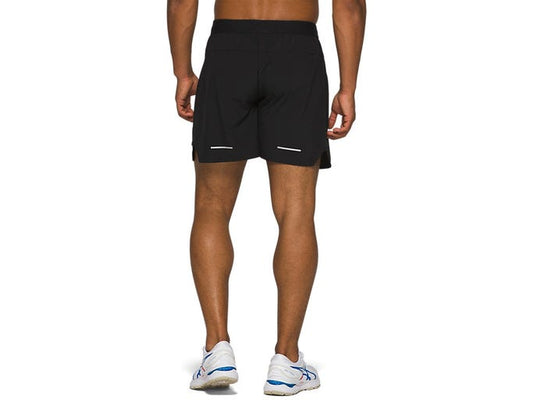 Asics Mens 7 Inch Road Short - Black