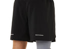 Asics Mens Road 7 Inch Shorts - Black