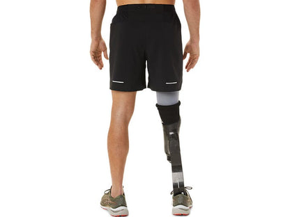 Asics Mens Road 7 Inch Shorts - Black