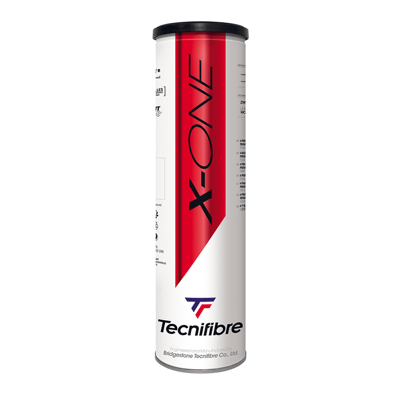 Tecnifibre X-One Tennis Balls - 4 Ball Can