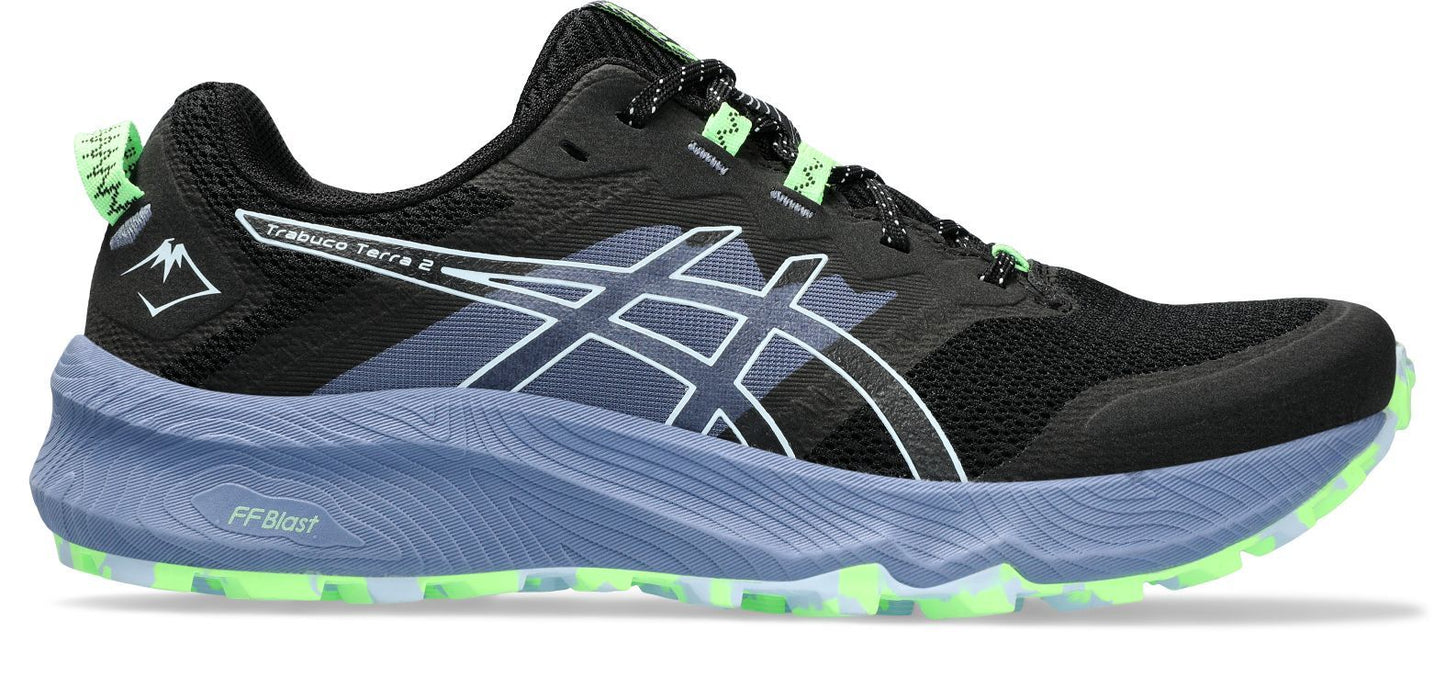 Asics Mens Gel Trabuco Terra 2 - Black/Light Blue