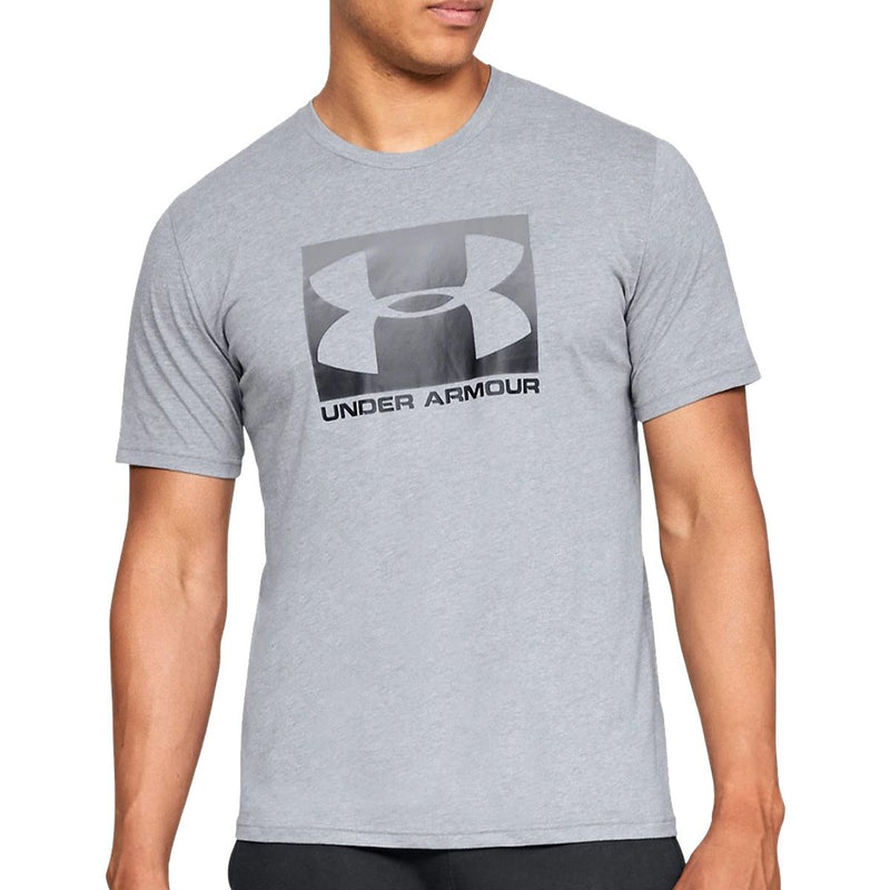Under Armour Mens Boxed Sportstyle Tee - Steel